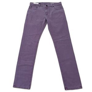 Retail $395 PT Torino NWT Purple Jazz Jean Mens Size 34 X 34 Denim Pants Stretch